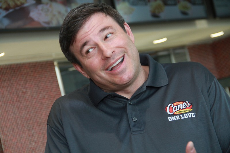Todd Graves at Raising Cane's